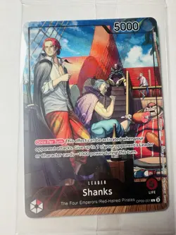 Shanks PSA Magazine Exclusive One Piece Leader Alt Art Promo | SEALED - Image 2
