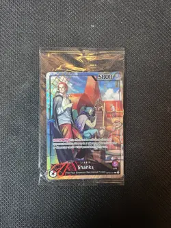 Shanks PSA Magazine Exclusive One Piece Leader Alt Art Promo | SEALED, MINT - Image 1