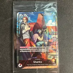 Shanks PSA Magazine Exclusive One Piece Leader Alt Art Promo | SEALED, MINT - Image 1