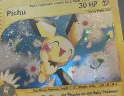 Pokemon Pichu 22/165 Holo Rare Expedition E-Reader Card MP / HP Swirl(s) 💫 - Image 5