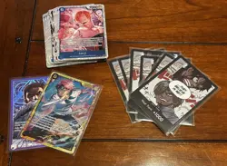 One Piece TCG OP-11 A Fist Of Divine Speed Lot Of 127 Foil Rare Or Better Cards - Image 2