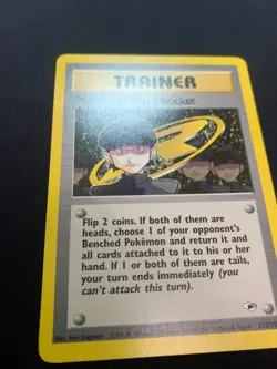 MINION OF TEAM ROCKET - 113/132 - GYM HEROES - POKEMON CARD - LP - Image 2