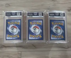 Lot of 3 Pokemon Cards PSA Graded 8 - PRE 041/131, JTG 167/159, DRI 189/182 - Image 2