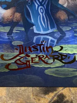 MTG Bloomburrow Jace, the Mind Sculptor Art Card Gold-Stamped Signature 49/54 - Image 2