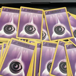 Original Pokemon Card (lot of 66) Psychic Energy 101/102 Base Set Regular - Image 2