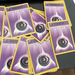 Original Pokemon Card (lot of 66) Psychic Energy 101/102 Base Set Regular - Image 3