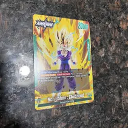 SS2 Son Gohan Childhood FB01-071 Leader Dragon Ball Super Card Game | NM - Image 3