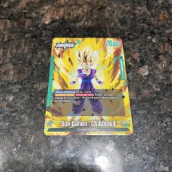 SS2 Son Gohan Childhood FB01-071 Leader Dragon Ball Super Card Game | NM - Image 4