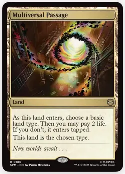 Multiversal Passage | MTG SPM #180 | Rare | NM | Commander | Qty Available - Image 1