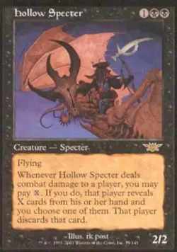 Hollow Specter -Foil Medium Play MTG Legions - Image 1