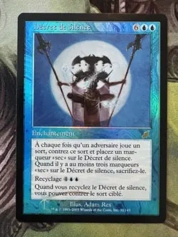 Decree of Silence (Foil) - Scourge SCG - LP/NM MTG French - Image 1