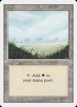 MTG Plains (292) ** Revised Edition ** English (NM) - Image 1