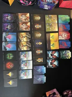 Mtg Gift Bundle Prerelease Kit Commander Deck Cardboard Divider Inserts Lot - Image 2