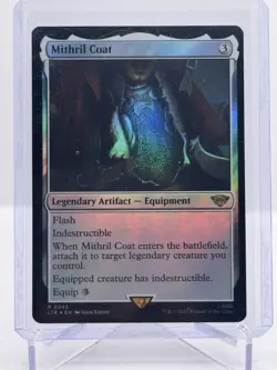 Mithril Coat Universes Beyond: The Lord of the Rings, Foil, MTG, #245 - Image 1