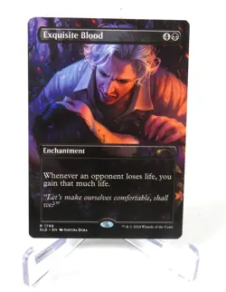 Exquisite Blood Dungeons Dragons MTG Regular Secret Lair SLD NM / M - Image 1