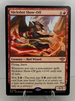 MTG Slickshot Show-Off - Outlaws of Thunder Junction Rare - Image 1