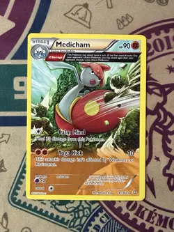 Pokemon TCG Medicham Primal Clash 81/160 Regular Rare - Image 3