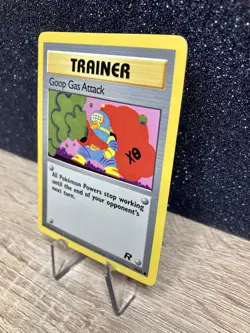TRAINER- Goop Gas Attack 78/82 ~ (NM w/ Warp) Team Rocket Unlimited Pokemon Card - Image 2