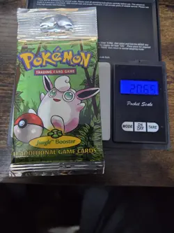 Pokemon Jungle Booster Pack Wigglytuff Art Sealed Vintage WOTC 20.65g 742818061384 - Image 4