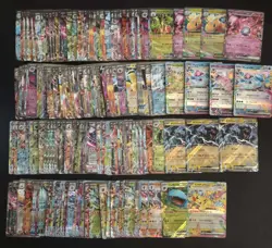 Pokemon Bulk Lot 200 ex RR Japanese TCG Pikachu Glaceon Leafeon Mewtoo A22 FI38 - Image 1