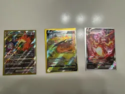 Pokemon TCG Charizard UPC- V, VSTAR, VMAX Promo Set: SWSH260, SWSH261, SWSH262 - Image 1