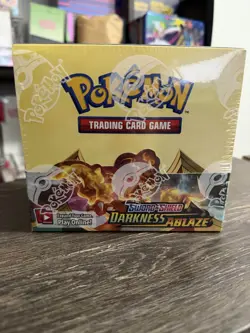 Pokemon Sword & Shield Darkness Ablaze Booster Box - Factory Sealed (36 Packs) - Image 1