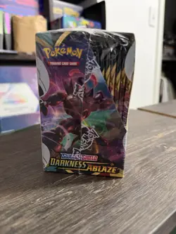Pokemon Sword & Shield Darkness Ablaze Booster Box - Factory Sealed (36 Packs) - Image 3