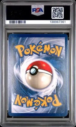 1999 POKEMON FOSSIL #1 AERODACTYL-HOLO PSA 7 - Image 2
