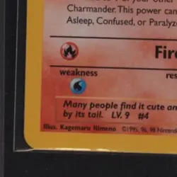 2000 POKEMON TEAM ROCKET FIRST EDITION #50/82 CHARMANDER - Image 4