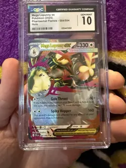 Mega Lopunny EX 84/94 Phantasmal Flames Pokemon CGC 10 - Image 1