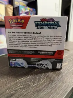 Pokemon TCG Scarlet & Violet Temporal Forces Booster Box Factory Sealed SV05 - Image 2