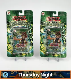 YU-GI-OH MAGIC RULER BLISTER PACKS SEALED - LOT OF 2 - Image 1