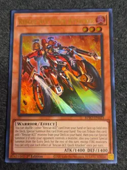 Yu-Gi-Oh! Rescue-ACE Quick Attacker Ultra Rare 1st BPRO-EN023 IN HAND! - Image 1