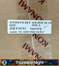 YU-GI-OH GHOSTS FROM THE PAST THE 2ND HAUNTING SEALED 10 BOOSTER BOX CASE - Image 2