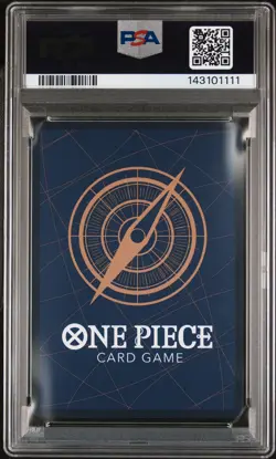 2025 ONE PIECE JAPANESE PROMOS OFFICIAL EVENT TOP PRIZE #005 SANJI PSA 10 - Image 2