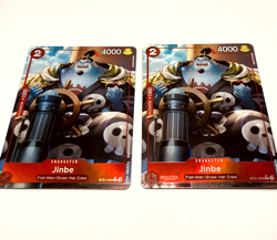 Jinbe (Parallel) ST21-005 One Piece Red English NM x2 - Image 1
