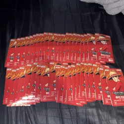 Lot of (42) One Piece English OP-13 Carrying On His Will Sleeved Booster Packs - Image 1