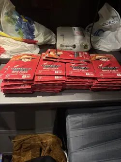 Lot of (42) One Piece English OP-13 Carrying On His Will Sleeved Booster Packs - Image 2