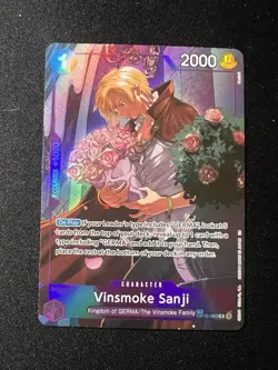 One Piece CCG Vinsmoke Sanji OP10-063 TR Legacy of the Master - Image 1