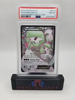2016 POKEMON XY GENERATIONS RADIANT COLLECTION GARDEVOIR EX RC30/RC32 FA PSA 8 - Image 1