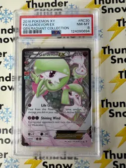 ⚡❄ 2016 Pokemon XY Generations Radiant Collection #RC30 Gardevoir ex PSA 8 - Image 1