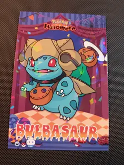 Pokemon 2025 Card Database Set Halloween Bulbasaur Cracked Ice Holo Peru - Image 1