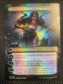Recyclops Magic: The Gathering Secret Lair Dwight’s Destiny Foil Planeswalker - Image 1