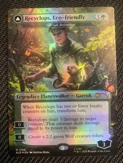 Recyclops Magic: The Gathering Secret Lair Dwight’s Destiny Foil Planeswalker - Image 2