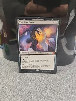 MTG Spider-Man, The Soul Stone NM Magic The Gathering Mythic Rare Artifact - Image 1