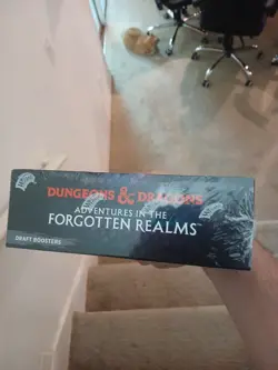 MTG D&D ADVENTURES IN THE FORGOTTEN REALMS DRAFT BOOSTER BOX - NEW SEALED! 630509981151 - Image 2