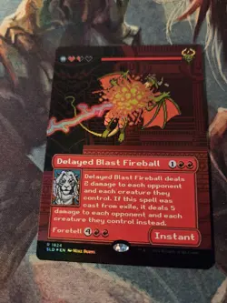 Delayed Blast Fireball 1824 Extra Life Secret Lair Foil MTG Near Mint - Image 2