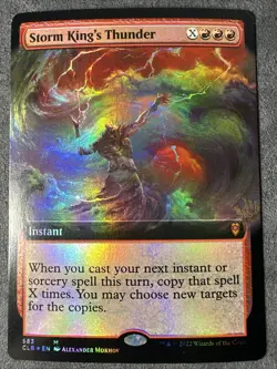 Storm King's Thunder FOIL Extended Art Commander Legends Battle for Baldurs Gate - Image 1