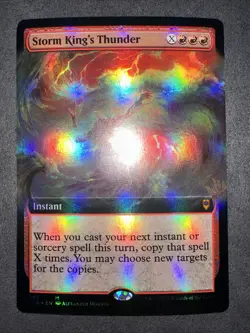 Storm King's Thunder FOIL Extended Art Commander Legends Battle for Baldurs Gate - Image 2