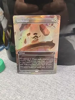 EARTHSHAPE [Borderless Foil] - Rare - TLE Avatar: Eternal Legal MTG 0067 TCG - Image 1